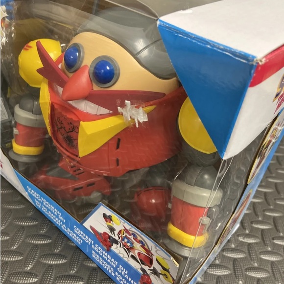 (OPEN BOX) Sonic The Hedgehog Giant Eggman Robot Battle Set with Catapult - Picture 5 of 6